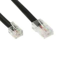 18643 MODULAR ADAPTOR RJ12/RJ45 3m INLINE