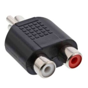 99310 AUDIO Y ADAPTOR RCA INLINE