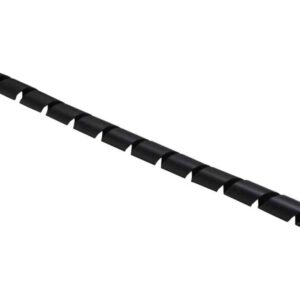 59946P 10m SPIRAL WRAPPING BAND 18mm BLACK INLINE