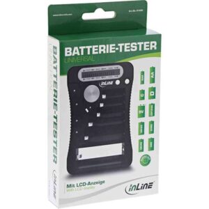 01285 BATTERY TESTER WITH LCD DISPLAY INLINE
