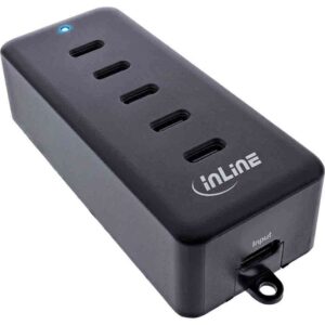 31515D 5-PORT USB-C POWERHUB, CHARGER EXTENSION, MAX. 100W INLINE