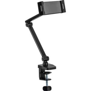 55721S TABLE HOLDER WITH TABLE CLAMP, UP TO 12.9”, BLACK, INLINE
