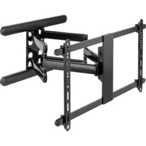 23118B WALL MOUNT PREMIUM ALUMINIUM , FOR FLAT TV (37-80”), BLACK, INLINE