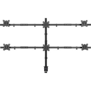 23108I DESK BRACKET FOR 6 MONITORS UP TO 81cm 32” max. 7KG, INLINE