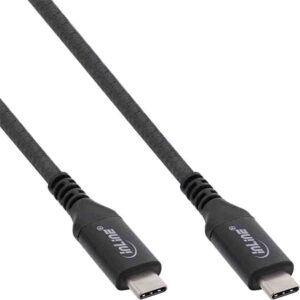 35901A 1m USB-C M/M USB4 CABLE, , 8K 60Hz, BLACK, INLINE