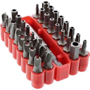 43034 MULTI BIT KIT 33 PARTS FOR SCREWDRIVER, INLINE
