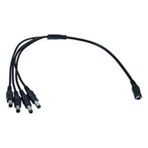 HW-D7 DC FEMALE TO 4 DC MALE POWER CABLE