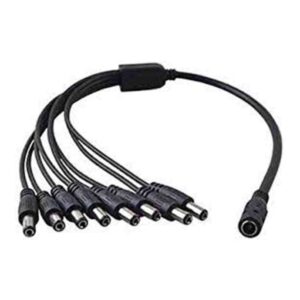 HW-D8 DC FEMALE TO 8 DC MALE POWER CABLE