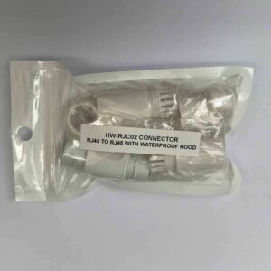 HW-RJC02 CONNECTOR RJ45 TO RJ45 WITH WATERPROOF HOOD