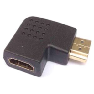 AD-030 HDMI ADAPTER M/F RIGHT ANGLED 90