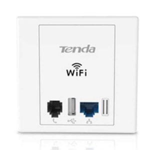 W6 ACCESS POINT TENDA WIRELESS N300 WALL PLATE