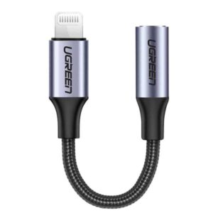 30756 LIGHTNING i6 MFI TO 3.5mm F AUDIO ADAPTOR UGREEN
