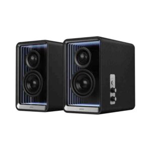 QR65 BLACK DESKTOP SPEAKER ACTIVE MONITOR W/GAN CHARGER BT EDIFIER