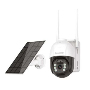BSC-02 PT 4G LTE SOLAR-POWERED SECURITY CAMERA KIT  2K QHD POWER-ON