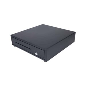 DRW-03 CASH DRAWER 405x410x110mm BLACK POWER-ON
