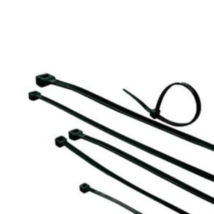 CT1015 CABLE TIES 100mm LENGTH, 2.5mm WIDTH BLACK ACT