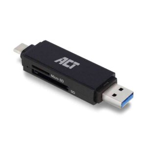 AC6375 USB-C/USB-A 3.0 CARD READER ACT