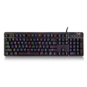 PL3350 KEYBOARD RGB ILLUMINATED MECHANICAL GAMING USB QWERTY LAYOUIT, EWENT