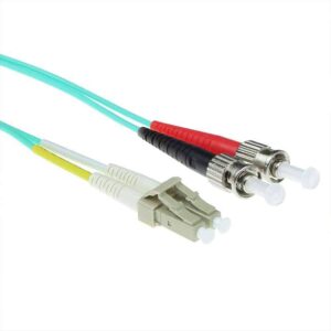 RL7603 3m FIBER PATCH CABLE LC AND ST CONNECTORS MULTIMODE OM3 50/125 DUPLEX LSZH ACT