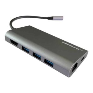 LC-HUB-C-MULTI-5 USB-C HUB WITH CARD READER LC-POWER