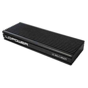 LC-M2-C-MULTI USB-C ENCLOSURE FOR NVME/M2 LC-POWER