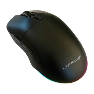 LC-M900B-C-W WIRELESS GAMING MOUSE BLACK 2.4GHz 1-19K DPI 125-1000HZ, LC-POWER