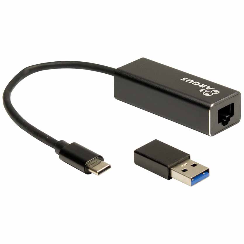 IT-732 USB-C 3.1/USB 3.0 TO GIGABIT LAN 2,5GBIT ADAPTER ARGUS