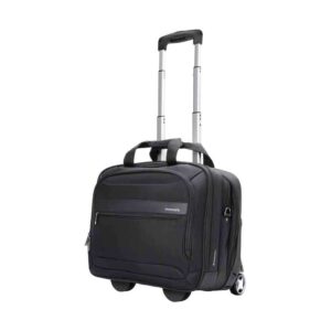 PERSONA-TR.BLACK 16" TROLLEY LAPTOP BAG VERSATILE W/MULTIPLE STORAGE PROMATE