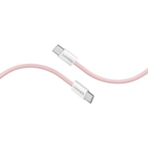 ECOLINE-CC120.PINK 1.2m CABLE USB-C 60W DATA SYNC & CHARGE PROMATE