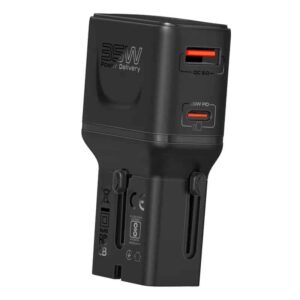 TRIPLUG-PD35 35W POWER DELIVERY MULTI-PORT TRAVEL ADAPTER PROMATE