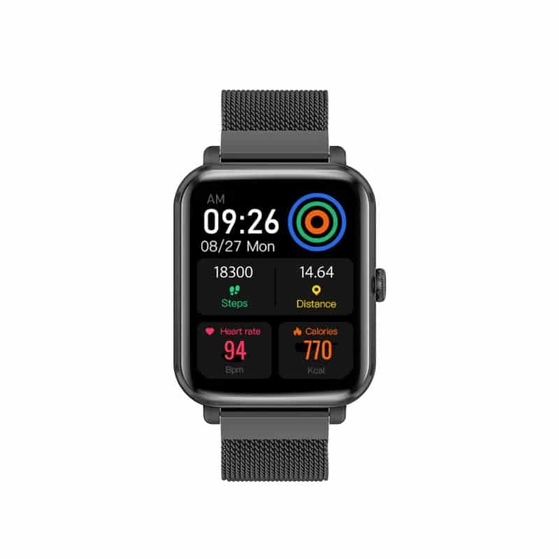 PROWATCH-M18.GRAPHITE SUPERFIT™ SMARTWATCH WITH MEDIA STORAGE PROMATE