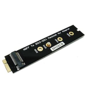 SINTECH M.2 NGFF SSD 18Pin ADAPTER FOR UPGRADE 2010-2011 YR MACBOOK AIR
