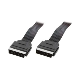 CA1027 1,5m SCART CBL FLAT M/M LOGILINK