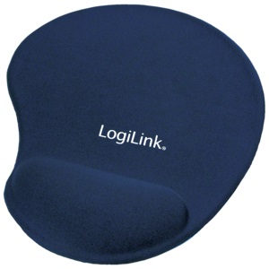 ID0027B MS/Pad w/Gel Wrist rest Blue LOGILINK