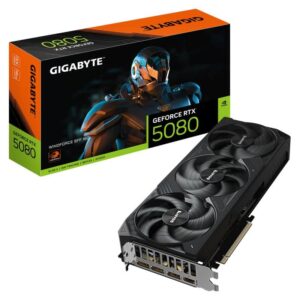 RTX 5080 16GB WINDFORCE SFF GDDR7 3FAN, GRAPHICS CARD GIGABYTE