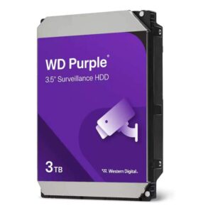 WD34PURZ/3TB INTERNAL HDD 3.5″ 5400RPM 128MB WD PURPLE