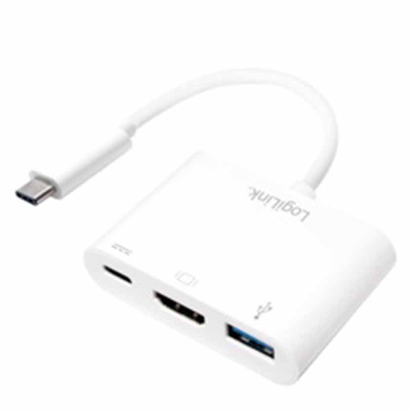 UA0258 USB-C 3.1 TO HDMI MULTIPORT ADAPTER WITH PD, LOGILINK