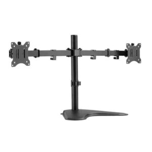 BP0099 DUAL MONITOR DESK STAND, 17-32″, 390mm ARM LENGTH LOGILINK