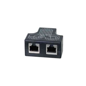 MP0137 CABLE SHARING ADAPTER RJ45 TO 2x RJ45 F/F 10/100BT LOGILINK