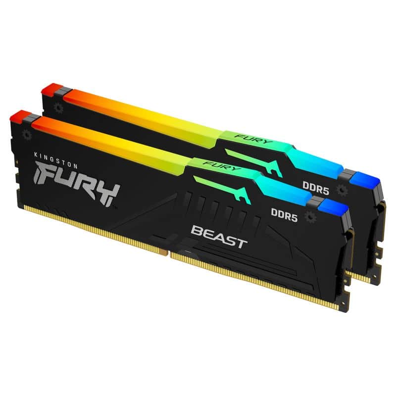 KF556C40BBAK2-32 5600MHZ 32GB (2*16GB) DDR5 DIMM CL40 RGB FURY BEAST KINGSTON