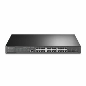 TL-SG3428XMP 24-PORT GIGABIT AND 4-PORT 10GE SFP+ L2+ MANAGED SWITCH RACKMOUNT OMADA TP-LINK