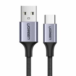 60408/US288 3m CHARGING CABLE USB 3.0 TO TYPE-C 3.1 BLACK UGREEN