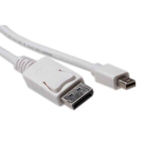 AK3965 2m Mini DP to DP CABLE M/M WHITE ACT