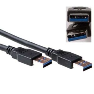 SB0002 5m USB3.0 A-A M/M CABLE BLACK ACT