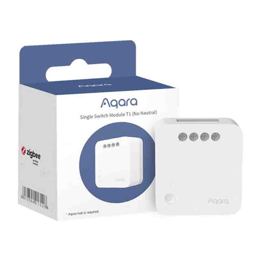SSM-U02 SINGLE SWITCH MODULE T1 (NO NEUTRAL), WHITE AQARA
