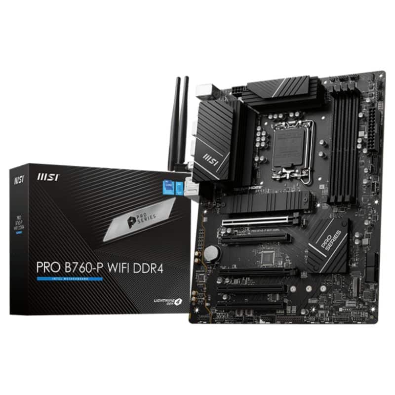 B760-P PRO DDR4 WIFI MOTHERBOARD ATX LGA1700 MSI