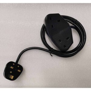PQ-112 2WAY UK POWER SOCKET WITH 1,5m CORD W/UK PLUG GR KABEL