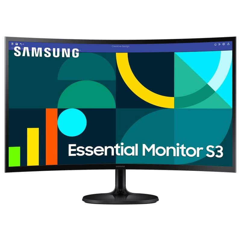 LS27D364GAU 16:9 FHD CURVED 68,6cm / 27” (1920×1080) 4ms 100Hz ESSENTIAL SAMSUNG