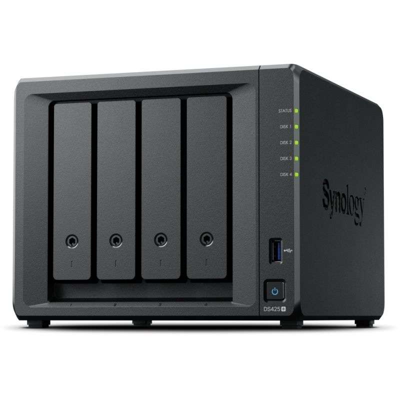 DS425+ NAS SERVER 4-BAY INTEL CELERON SYNOLOGY DISK STATION