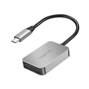 CR0050 DUAL CARD READER USB3.2 GEN1,(SD,MICROSD) ALUMINIUM LOGILINK
